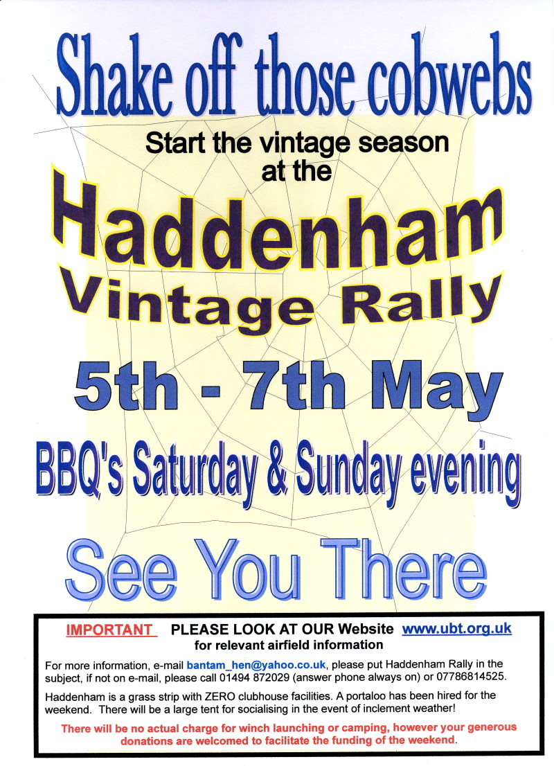 Haddenham Vintage Glider Rally 2012