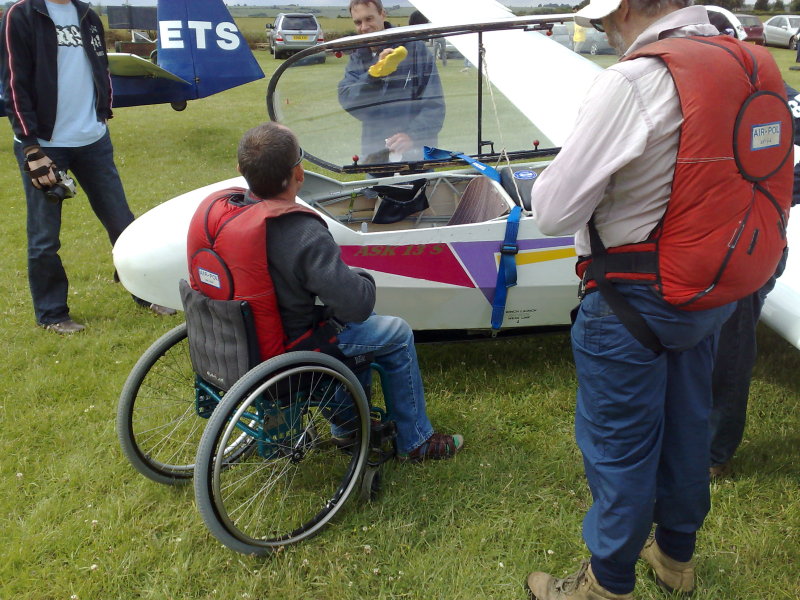 Disabled Flying, June 2009.