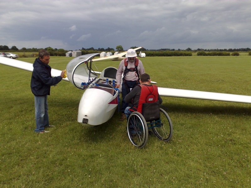 Disabled Flying, June 2009.